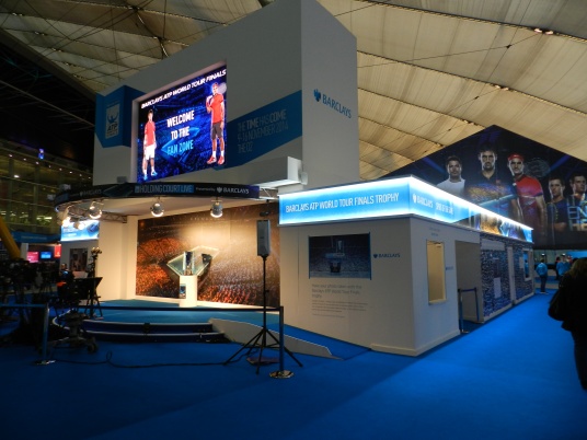 Barclays ATP Exhibition Stand design