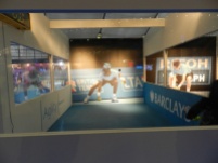 Barclays ATP Exhibition Stand design - active area