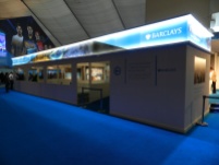 Barclays ATP Exhibition Stand design - active area