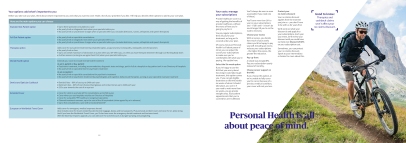 Personal health sales brochure